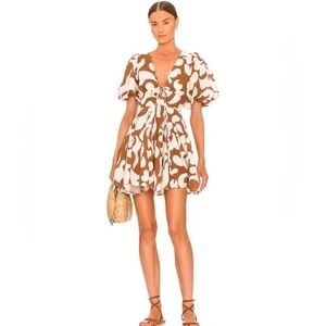 NWT House of Harlow Puff Sleeve Dress